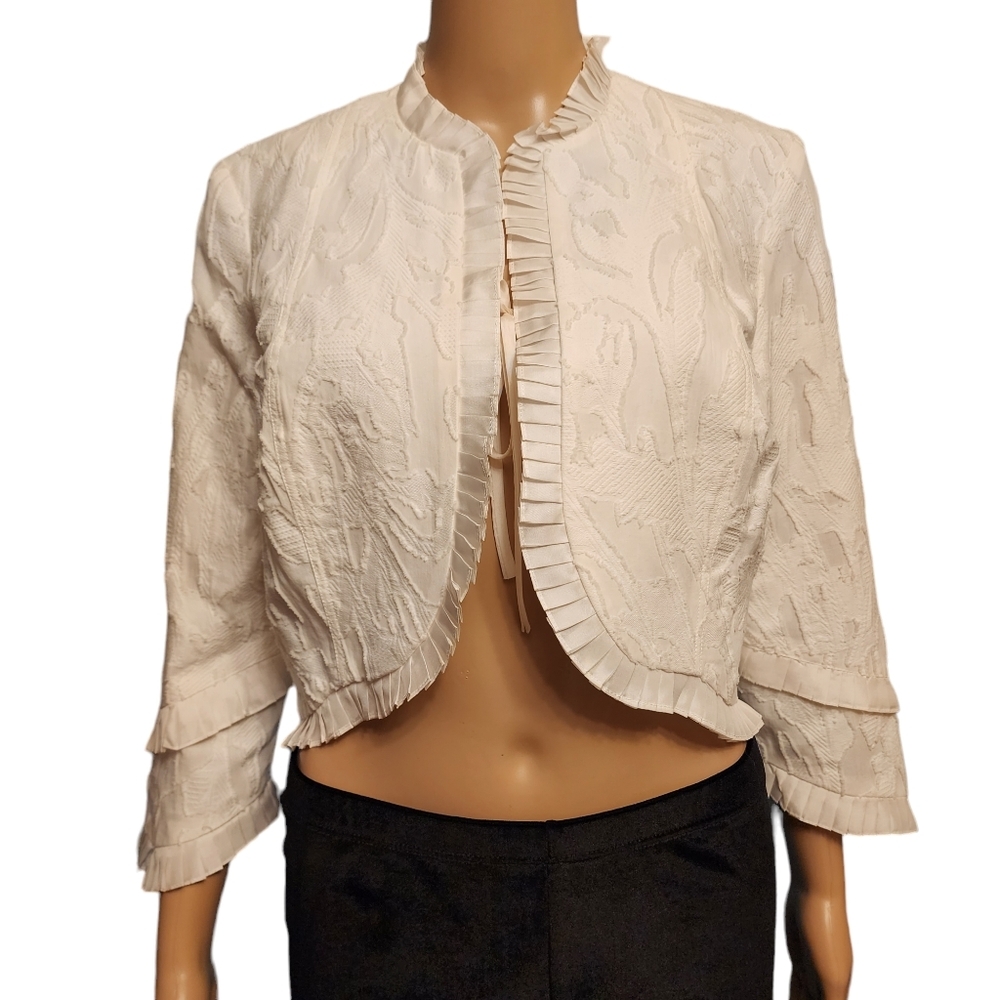 Elegant Cream Women's Jacket